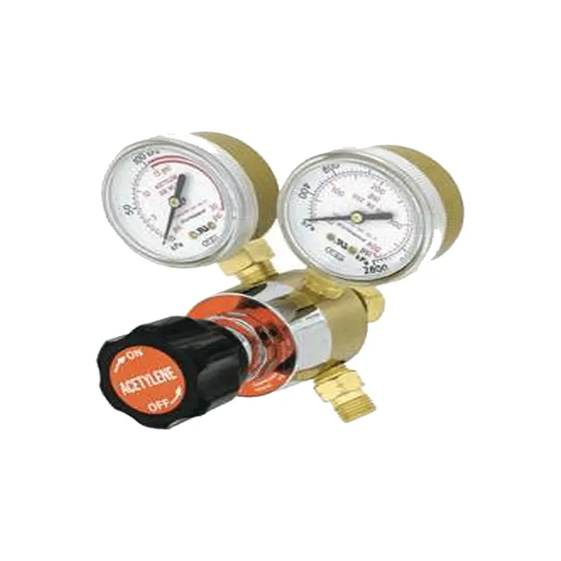 Sakai-Fuji Dual-Gauge Acetylene Regulator With Safety Features 1