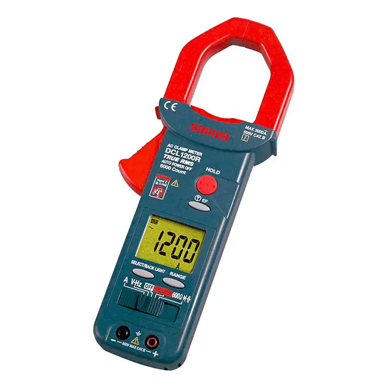 Sanwa Dcl1200R Ac Clamp Meter With True Rms – Dual-Function Digital Tester 1