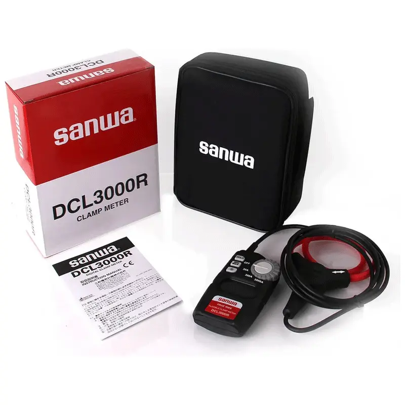 Sanwa Dcl3000R Flexible-Tip Ac Clamp Meter – True Rms Current Measurement 1