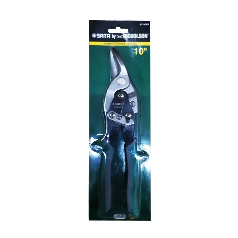Sata 93102Pp Right-Cut Aviation Snips – 10" Industrial-Grade Cutting Tool 1