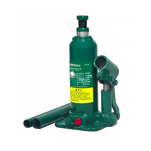 Sata Hydraulic Bottle Jack – 2-Ton Lifting Capacity With Safety Valve 1