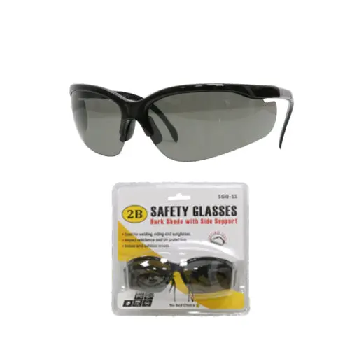 Shaded Safety Glasses – 2B Uv/Ir Protection (Shade 5) 1