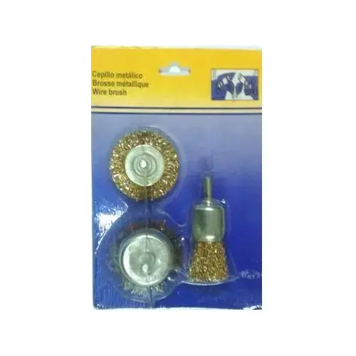 Solinnflex 8803 Integrated-Arbor Wire & Pen-Shaped Brush Combo 1