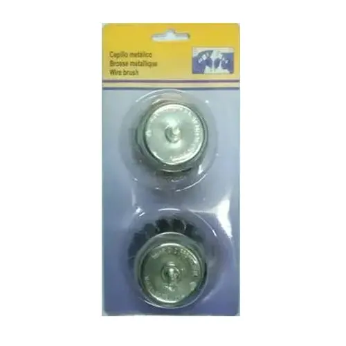 Solinnflex 8889 Integrated-Arbor Combination Cup Brush Set (2-Piece) 1