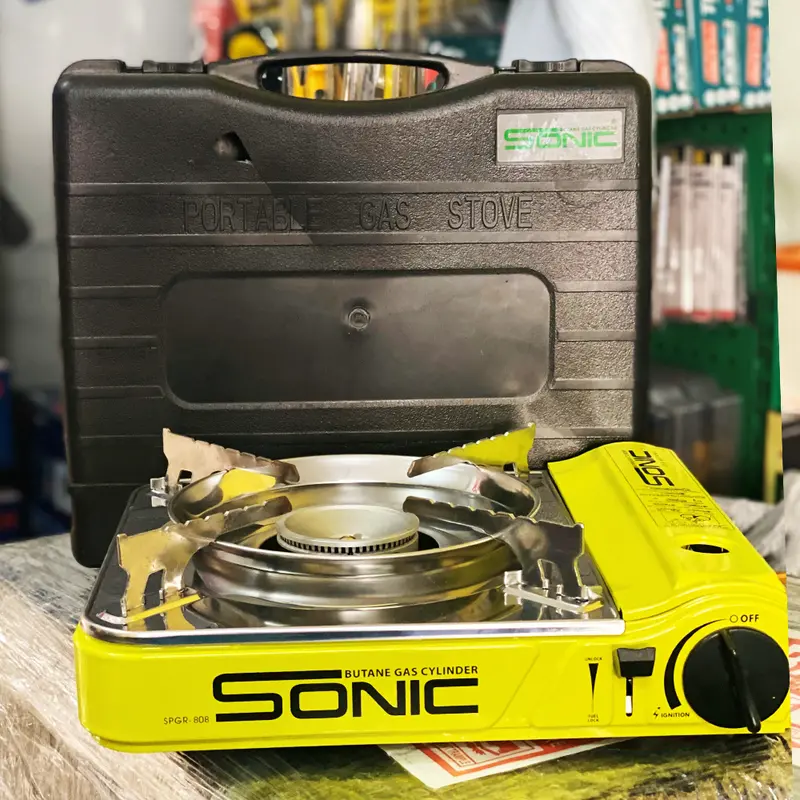 Sonic Spgr-808 Dual-Fuel Portable Gas Range (Butane/Lpg) – Cosmetic Box Damage 1