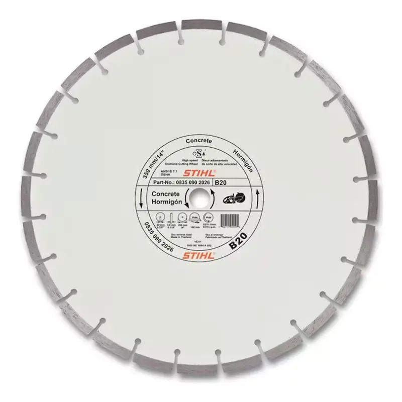 Stihl Diamond Concrete Cutting Disc – Durable 350 Mm Masonry Blade 1