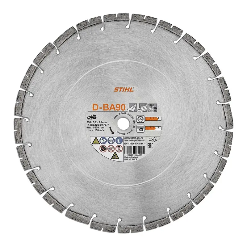 Stihl Dual-Use Diamond Disc – Cuts Asphalt & Concrete Efficiently 1