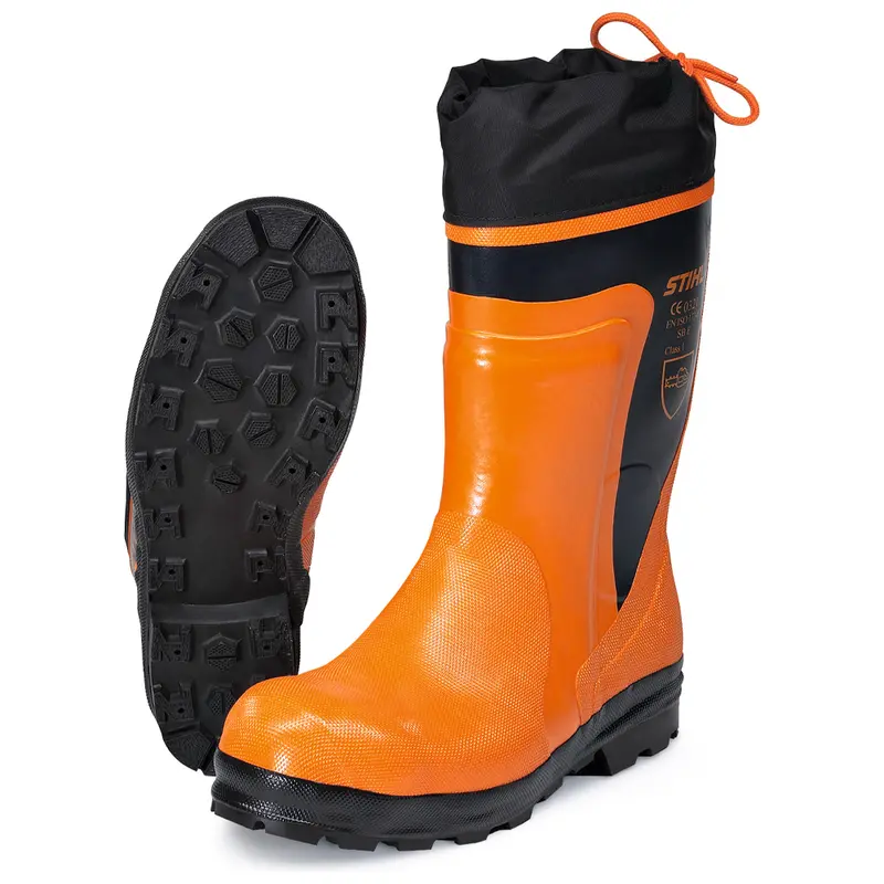 Stihl Professional-Grade Rubber Chainsaw Safety Boots 1