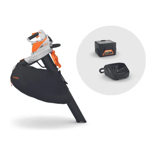 Stihl Sha 56 Cordless Leaf Blower, Vacuum & Shredder – 36V Kit 1
