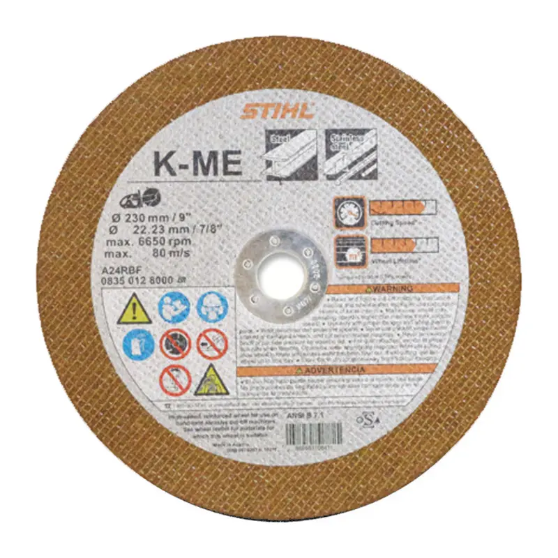Stihl Steel-Specific Cutting Disc – High-Strength Abrasive Wheel 1