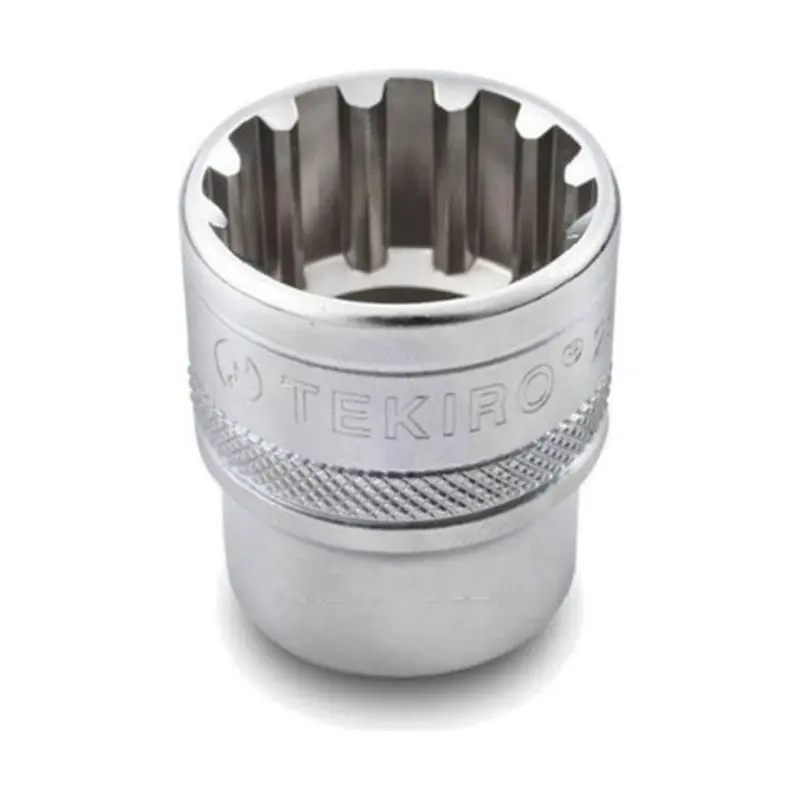 Tekiro 1/2" Drive Spline Socket – Precision Fit Design 1