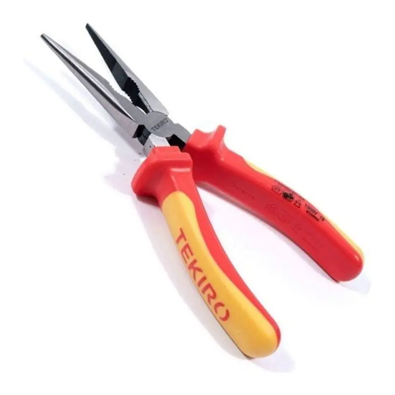 Tekiro El-Ln1494 8-Inch Insulated Long-Nose Pliers 1