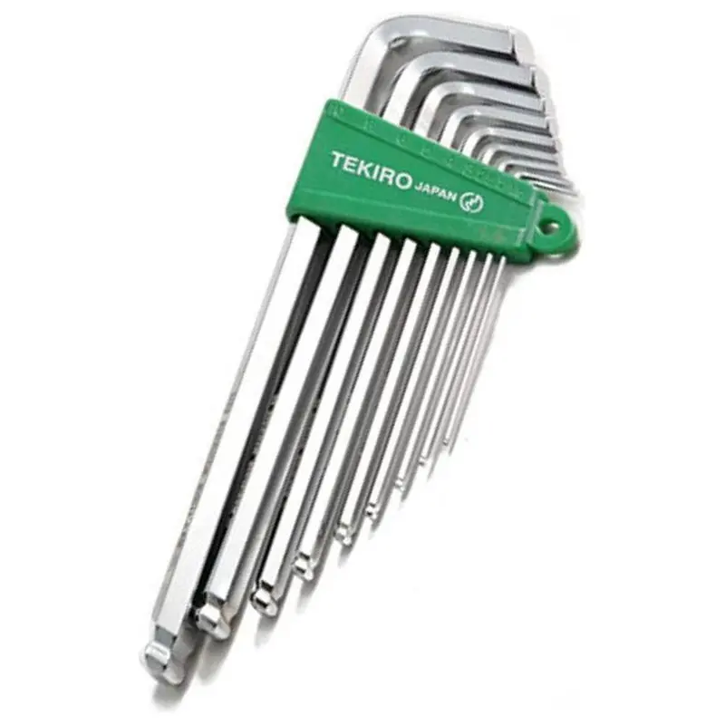 Tekiro Hk-Bp1204 9-Piece Long Ball-Point Hex Key Set 1