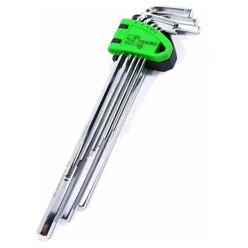 Tekiro Hk-Ls1200 8-Piece Extended-Length Hex Key Set 1