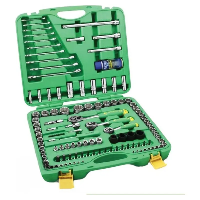 Tekiro Sc-Se1383 Multi-Drive Socket Set – 1/4", 1/2", And 3/4" Drives, 120-Piece Comprehensive Kit 1
