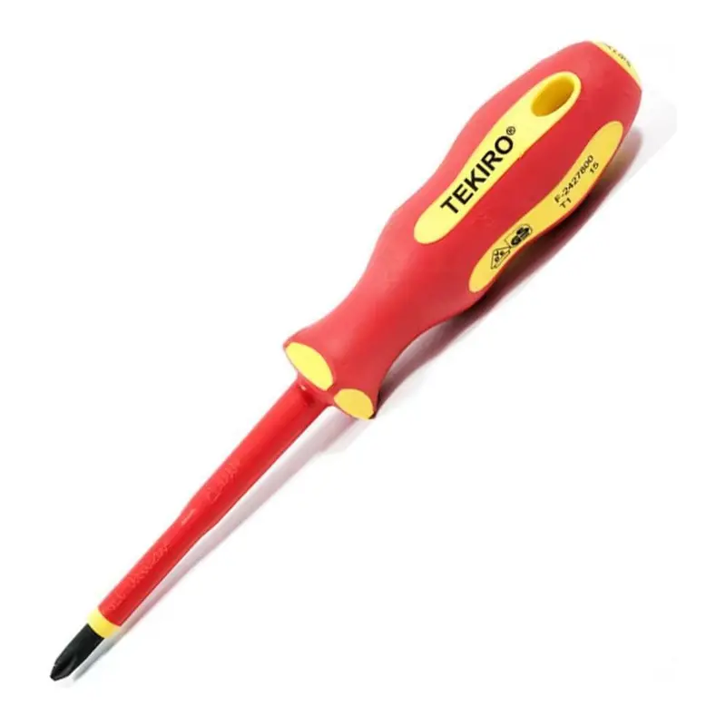 Tekiro Sd-Is1475 Insulated Ph2 Phillips Screwdriver — 100Mm Shaft 1