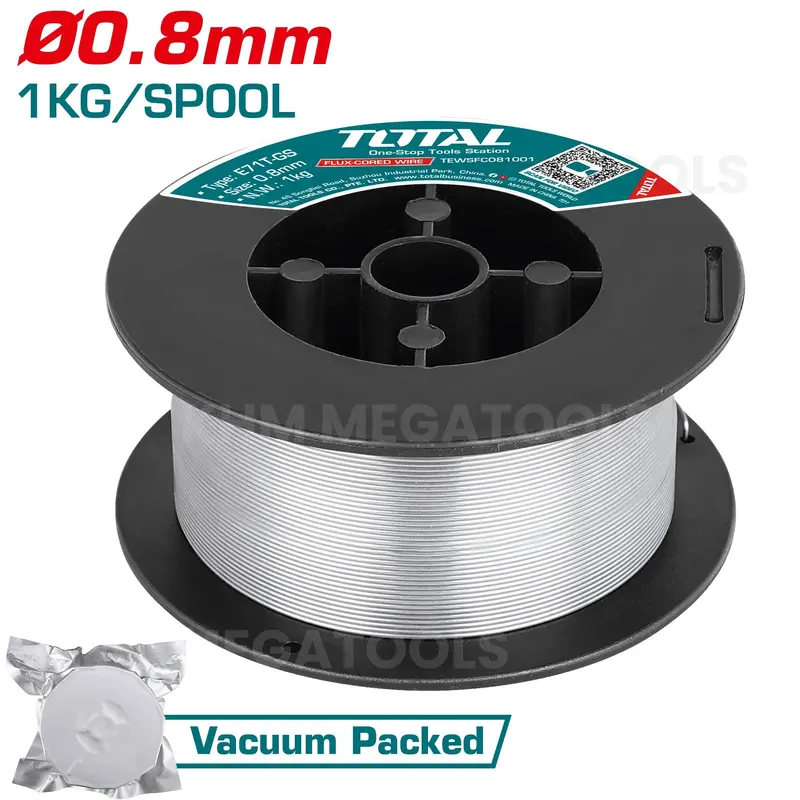 Total 0.8 Mm Flux-Cored Welding Wire – 1 Kg Spool (Tewsfc081001) 1