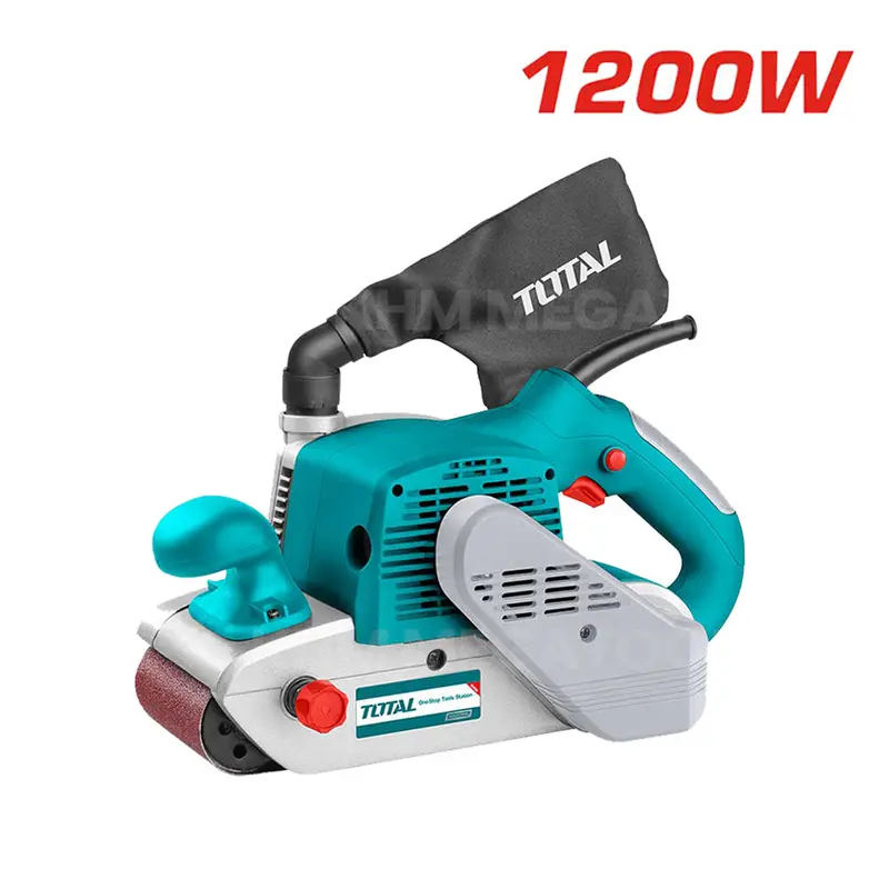 Total 1200W Heavy-Duty Belt Sander – Tbs12001 1