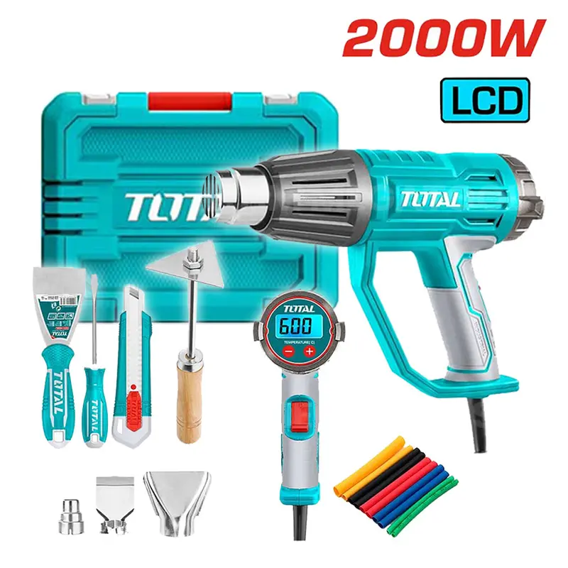 Total 2000W Lcd-Controlled Heat Gun – Tb200561 1