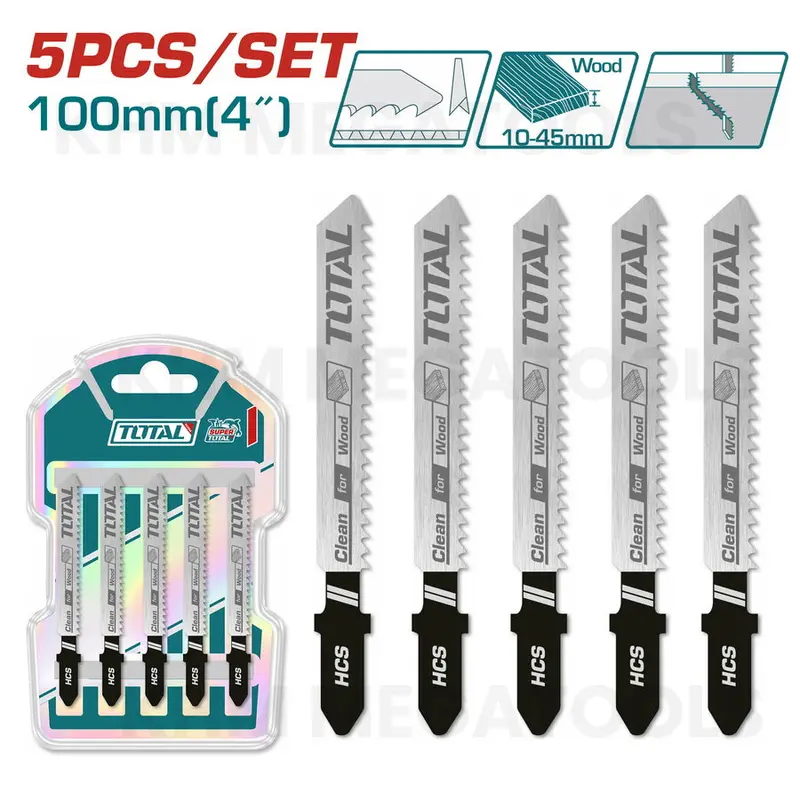Total Tjsbt101D Jigsaw Replacement Blades – 74 Mm Shank Length 1