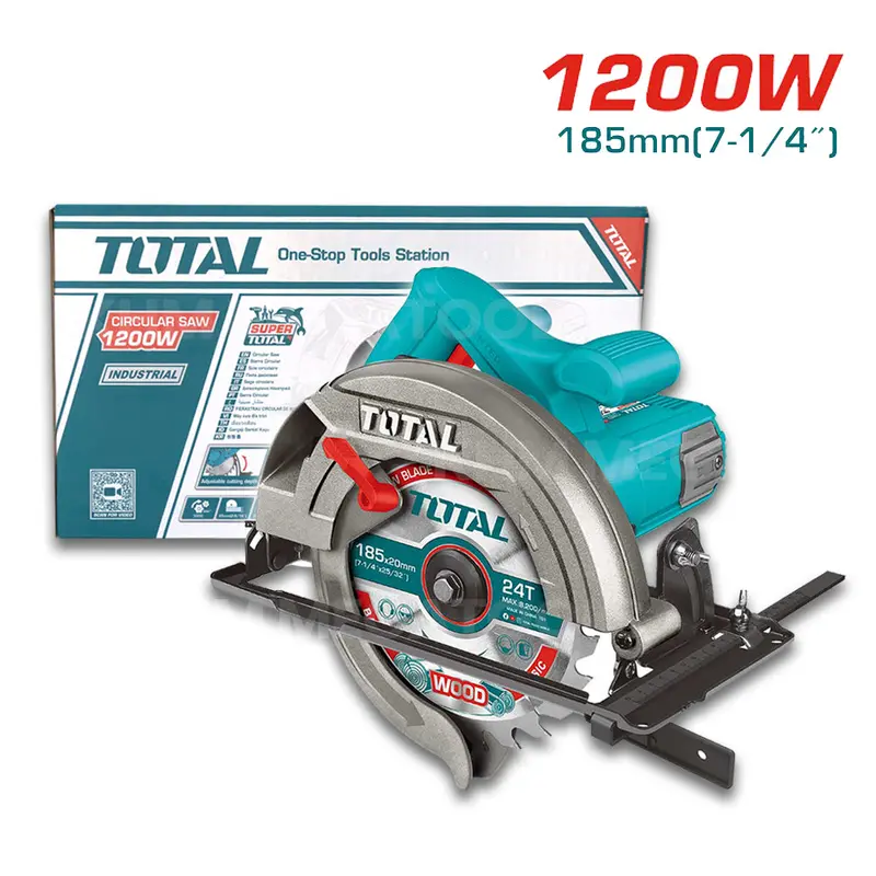 Total Ts11218576 7-1/4" Circular Saw – 1200W Powerful Cutting Performance 1