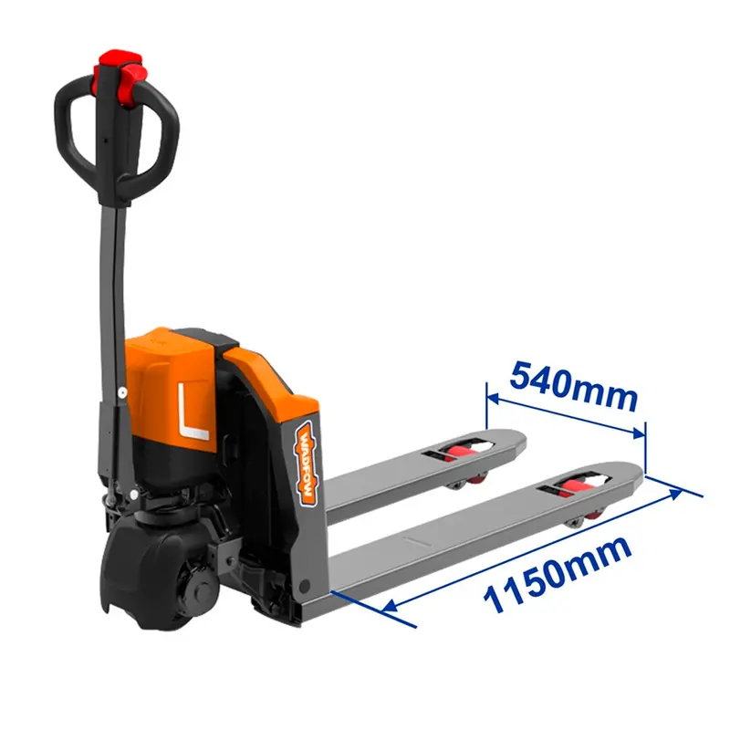 Wadfow 1.5–2 Ton Electric Pallet Truck – Efficient Warehouse Material Handling 1