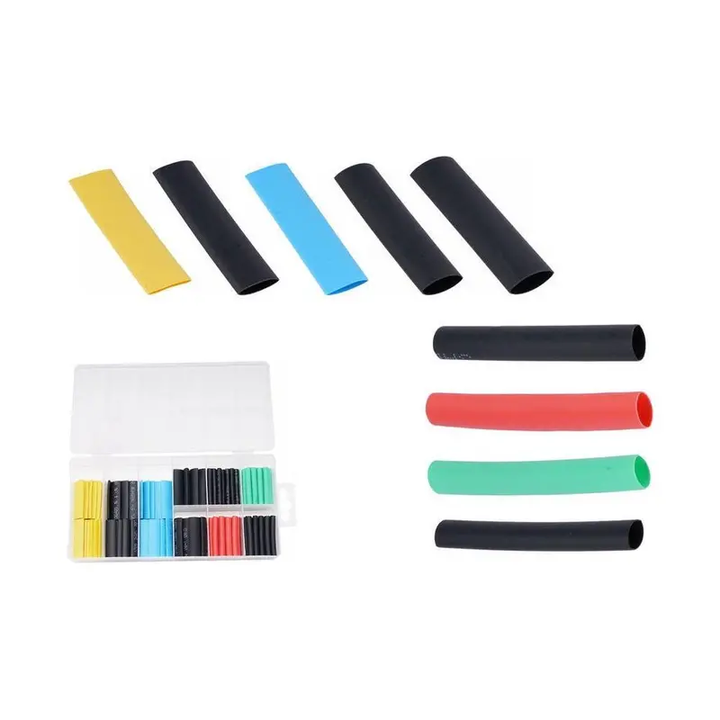 Wadfow 120-Piece Heat Shrink Tubing Assortment Kit (Wur1B01) 1