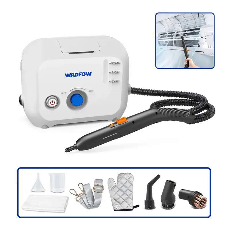 Wadfow 1500W Steam Cleaner & Ac Sanitizer – Deep-Cleaning Multi-Surface Appliance 1