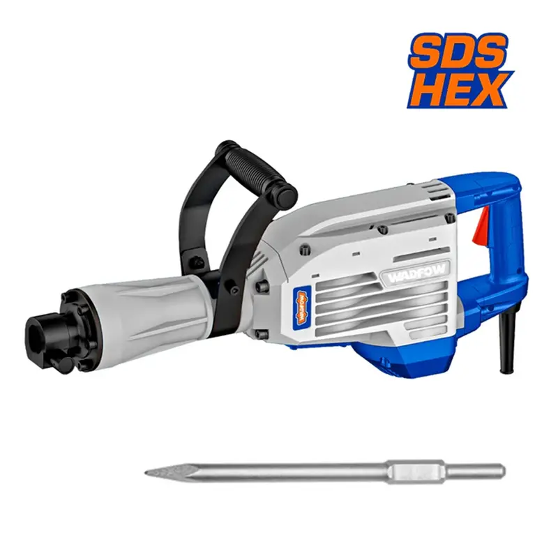 Wadfow 1600W Demolition Breaker – Powerful Concrete & Stone Chipping Tool 1