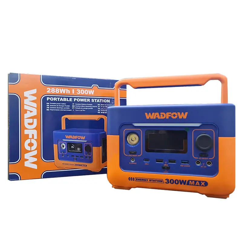 Wadfow 300W / 600W Portable Power Station – Solar-Compatible Backup Energy Source 1