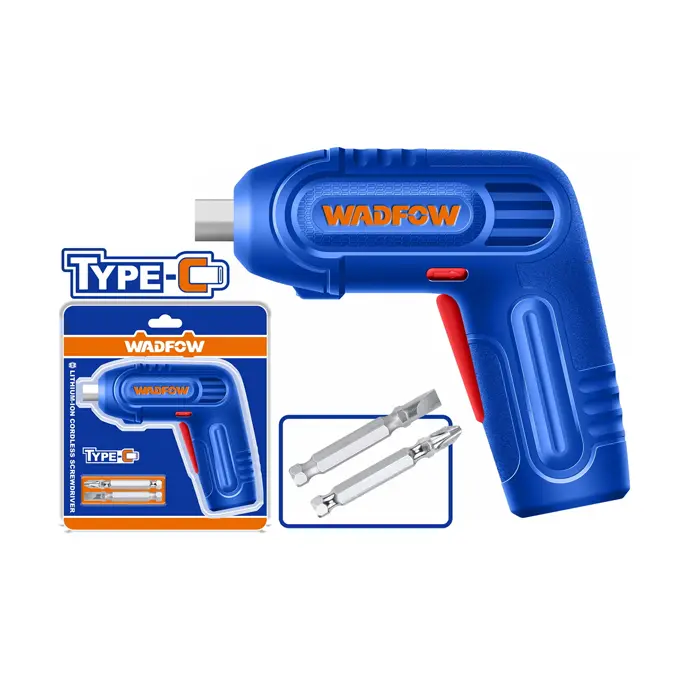Wadfow 4V Ultra-Compact Cordless Screwdriver (Wcv4628) 1