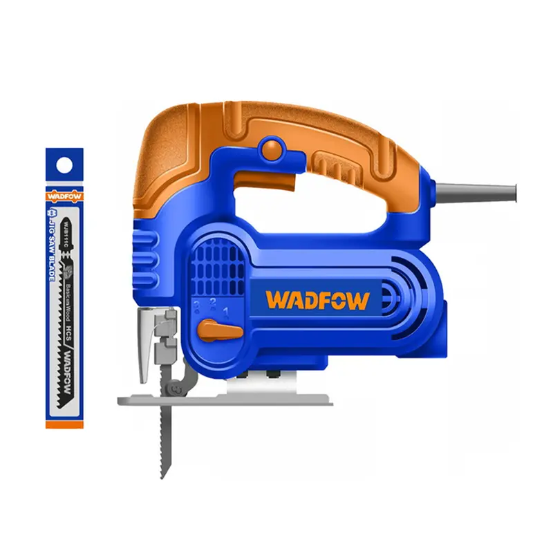 Wadfow 570W Variable-Speed Jigsaw – Clean Curved & Straight Cuts 1