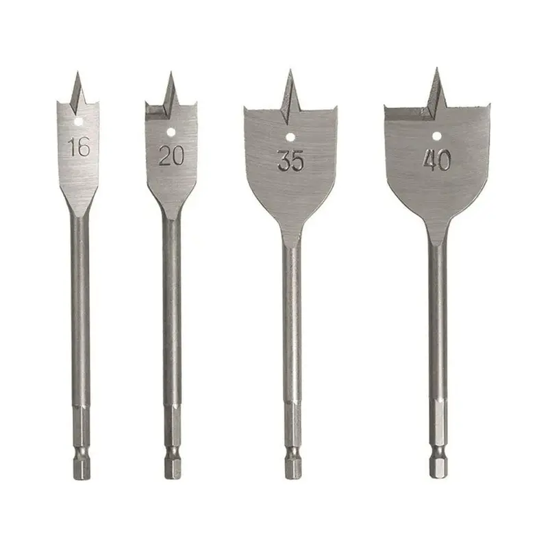 Wadfow Flat-Bottom Spade Drill Bit For Wood 1
