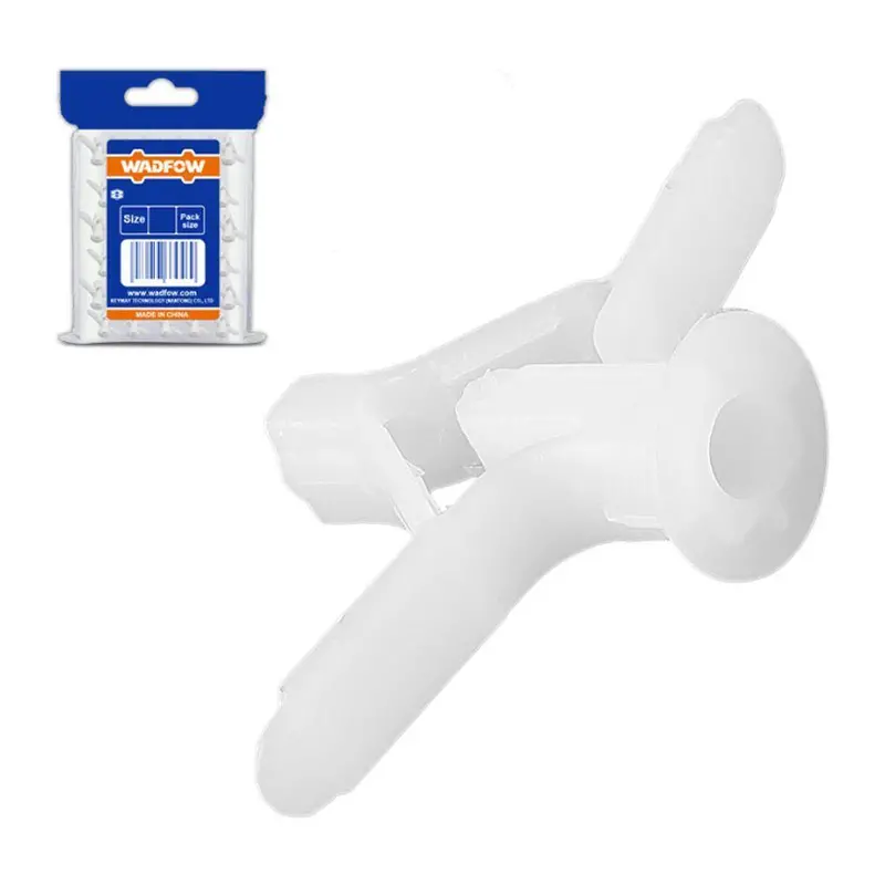 Wadfow Heavy-Duty Plastic Toggle Anchors For Drywall & Plaster 1
