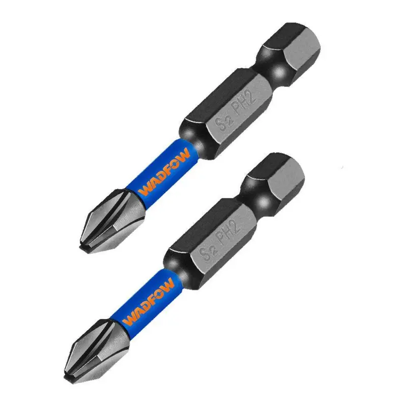 Wadfow Ph2 X 50Mm Impact Screwdriver Bits – Pack Of 2 (Wsv2K61) 1