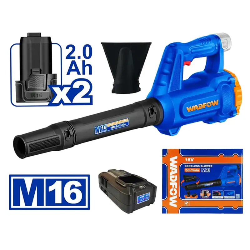Wadfow Wblp16182 16V Compact Cordless Blower – Portable Airflow 1