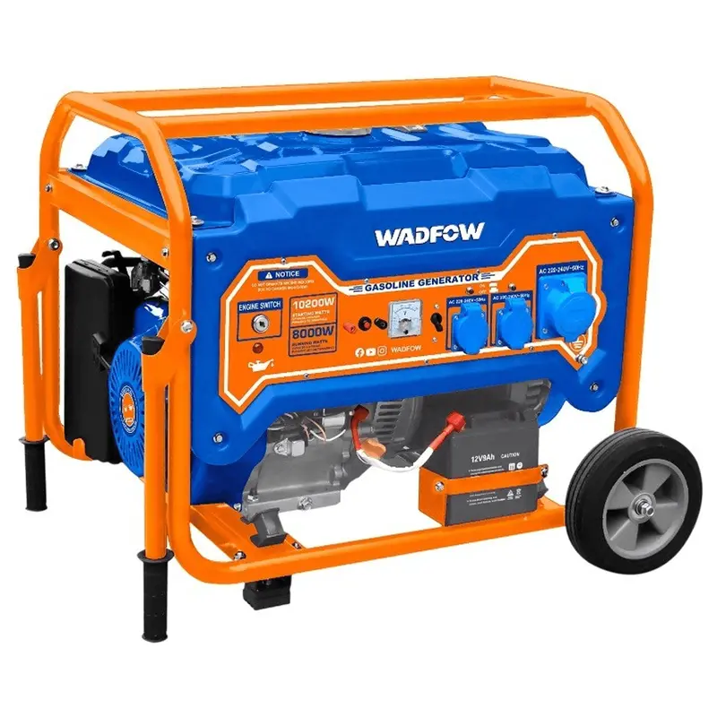Wadfow Wgeaa096-5P 10.5Kw Gas-Powered Portable Generator 1