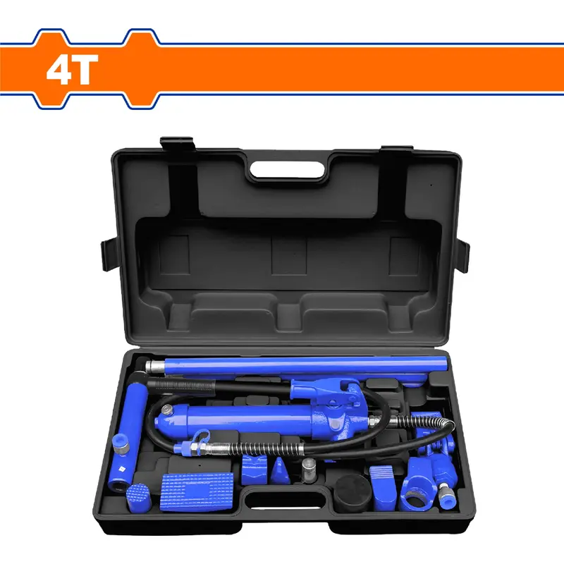 Wadfow Whj1D04 4-Ton Portable Hydraulic Body Repair Kit – Compact Dent Pulling System 1