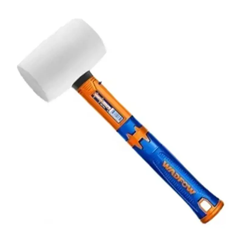 Wadfow Whm7303 8Oz Natural Rubber Mallet – Fiberglass Handle For Non-Marring Impact 1
