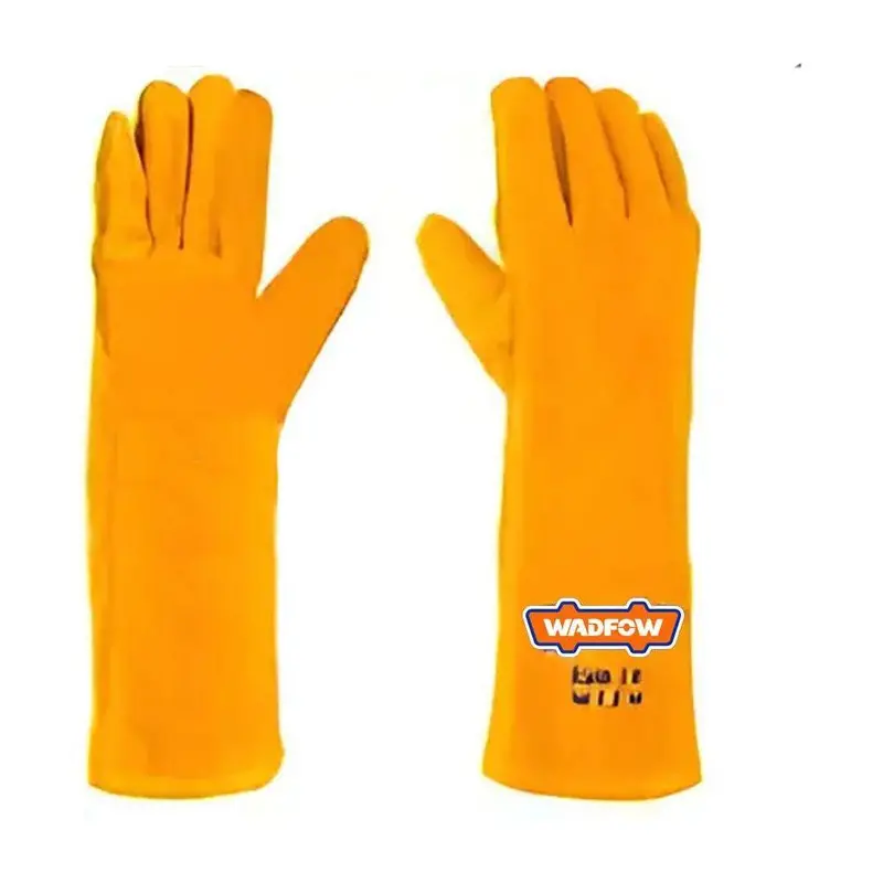 Wadfow Wlg2114 Heat-Resistant Welding Leather Gloves – 14 Inch 1