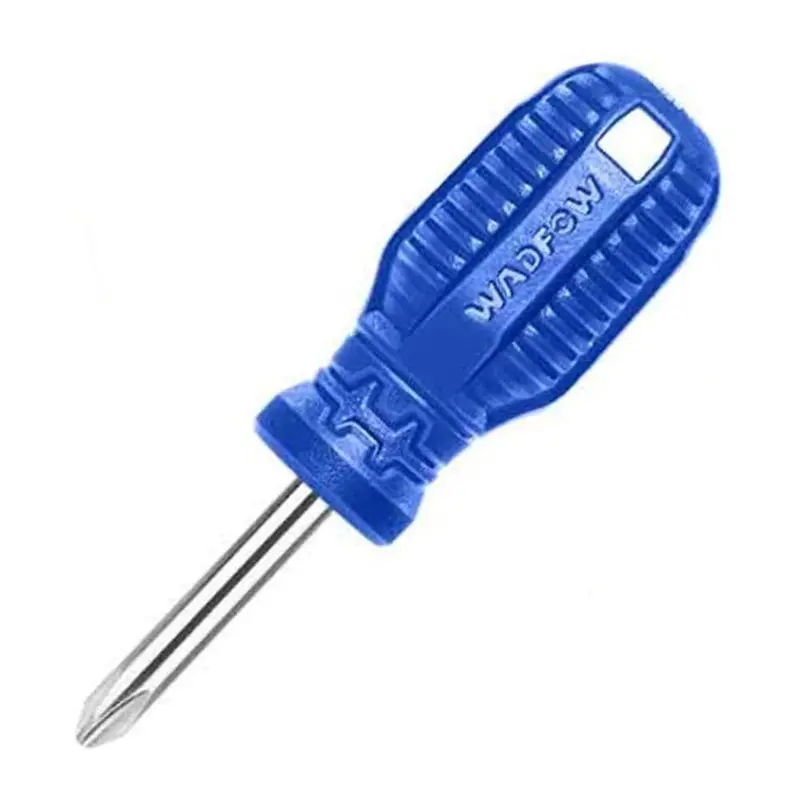 Wadfow Wsd4221 Short Phillips Screwdriver – Ph2 × 38 Mm, Stubby Handle 1