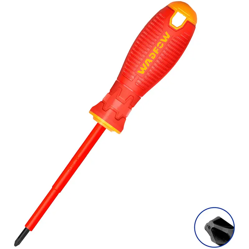 Wadfow Wsd7236 Vde-Rated Insulated Phillips Screwdriver – Ph3 × 150 Mm 1