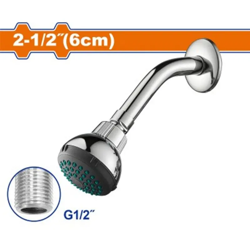 Wadfow Wshs1501 2.5-Inch (6Cm) Adjustable Flow Shower Head 1