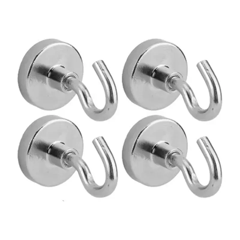 Wadfow Wze2K11 Magnetic Hook Kit – 4-Piece Heavy-Duty Set 1