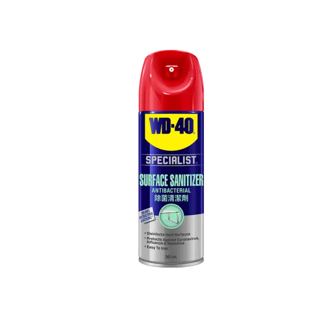 Wd-40 Specialist Surface Sanitizer – 360Ml Disinfectant Spray (Wdsplsursan360) 1