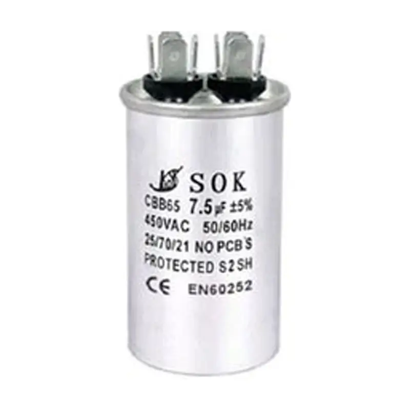 Yamata 450V Running Capacitor With Pin Terminals – Ac Motor Start/Run Component 1