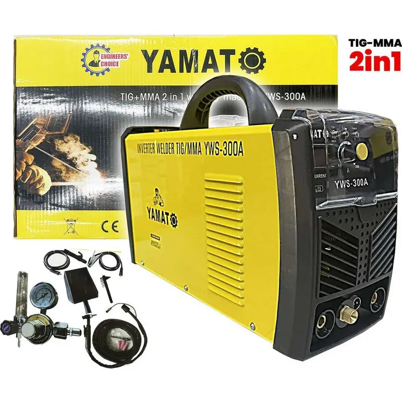 Yamato Yws-300A Igbt Inverter Welder – 2-In-1 Tig/Mma Dc Welding Machine 1