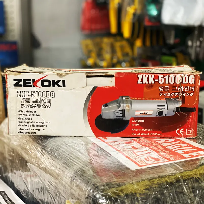 Zekoki Zkk-5100Dg High-Torque Angle Grinder – Repackaged After Box Damage 1