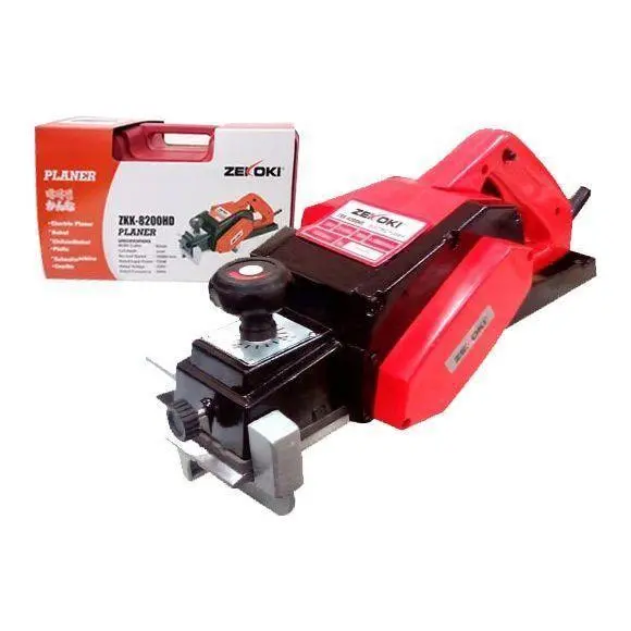 Zekoki Zkk-8200Hd 3.25-Inch Wood Planer — 750W With Portable Carrying Case 1
