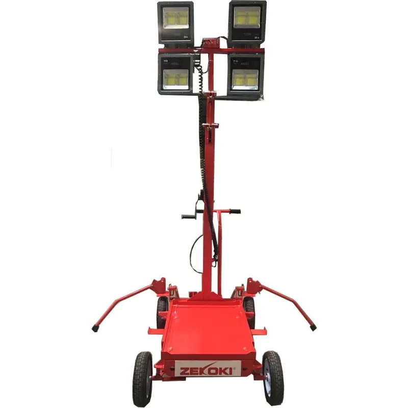 Zekoki Zkk-Lt400B Portable Bare Light Tower 1